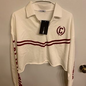 Cali Rugby Top - Off White